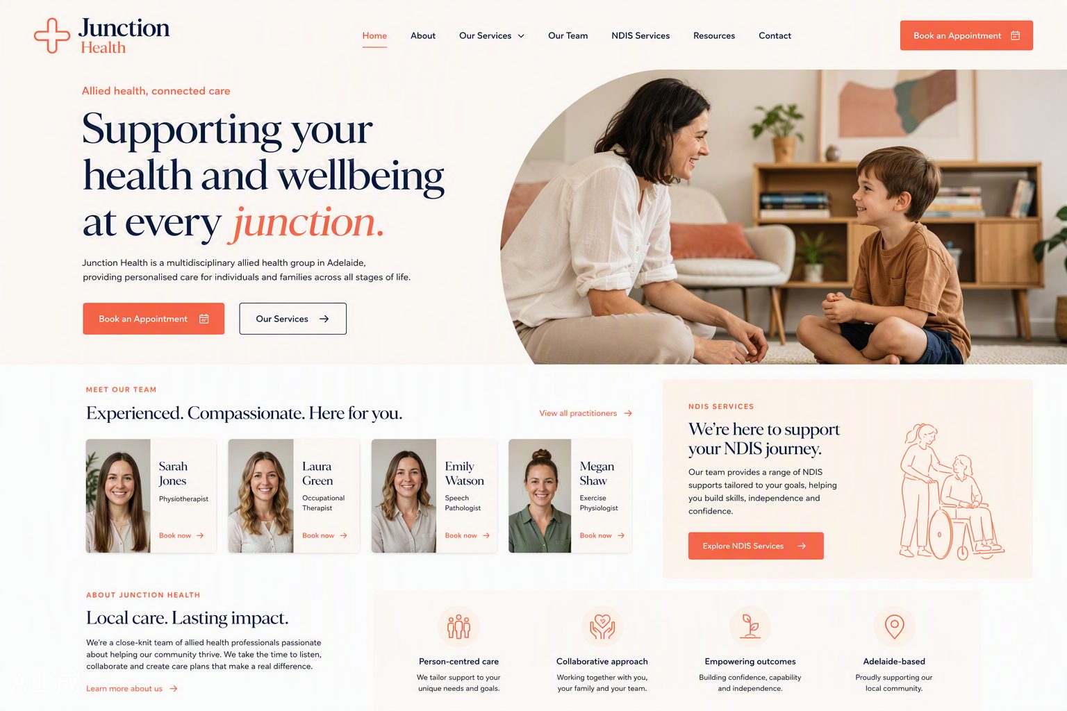 Junction Health practitioner portal